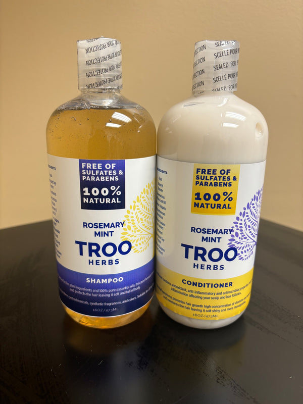 Troo Rosemary Mint Shampoo & Conditioner